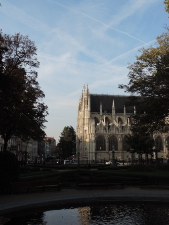 One of Brussels' many churches - Zavel Sablon