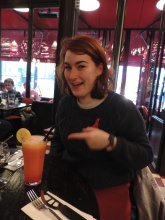 Hannah and her Tequilla Sunrise